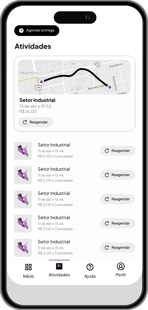 Veja seus históricos